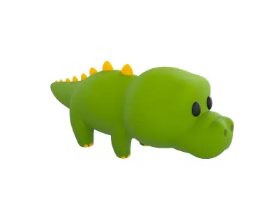 Character116 Crocodile 3D model