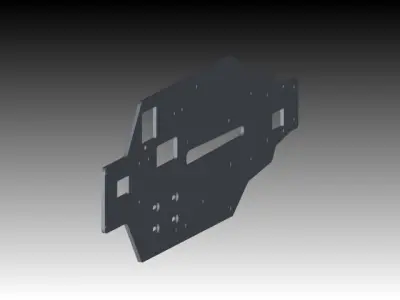 Thunder Tiger TS4 Luxe Chassis Free 3D model