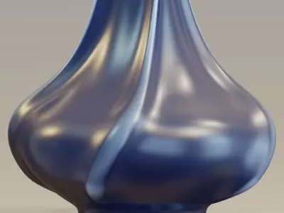 Vase 02 3D model purchase