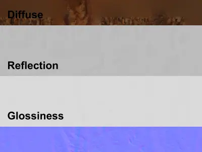 Bread 3d scan 3D model