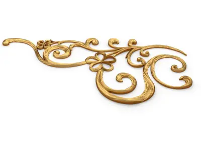 Classic decor ornament 311 3D model