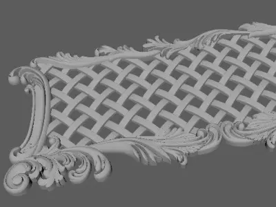 dekor ornament 3D model 15