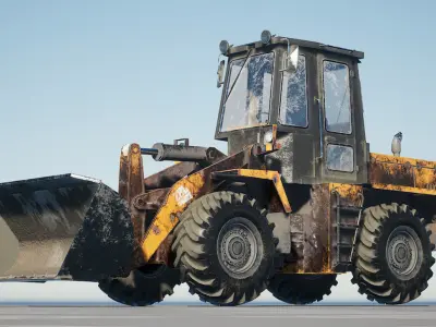 ZBL Loader v1 - Unreal Engine Project Low-poly 3D model