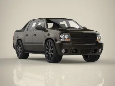Suv truck 3D model