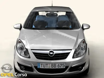Opel Corsa 3D model