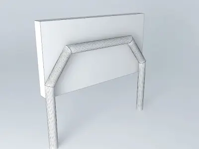 EDIT ME! Freeway sign 3 Free 3D model