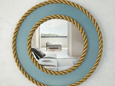 Nautical Rope Mirrors 3D model