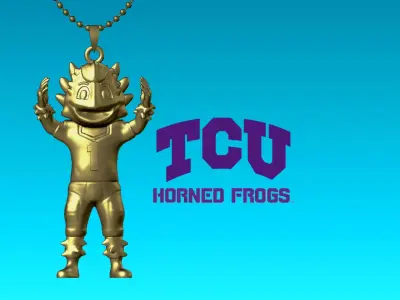 Necklaces OHIO STATE UNIVERSITY - Hanging Figurine  3D print model