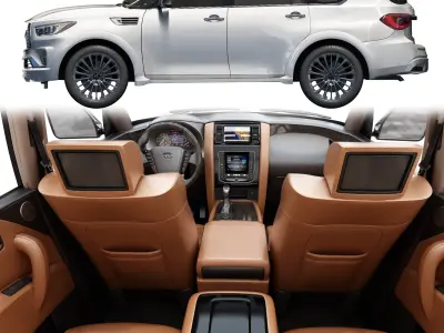 INFINITI QX80 3D model