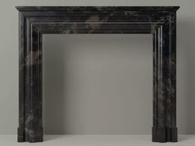 Architectural Fireplace mantel 3D model