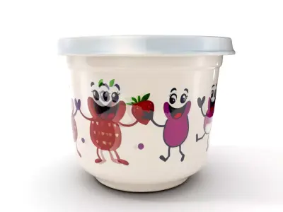 Decorative Fruit Characters Model Pack Low-poly 3D model