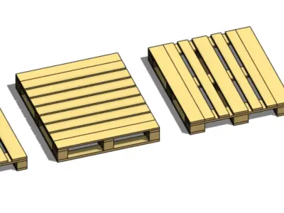 Pallet - Revit Family 3D model