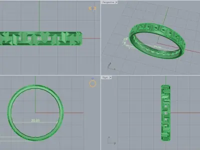 Ring 66268 3D print model