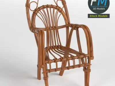 Small chair 3D model