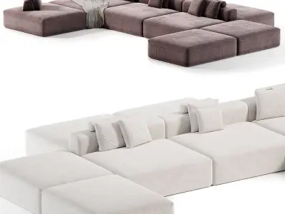 Cooper Sofa Modular 3D model