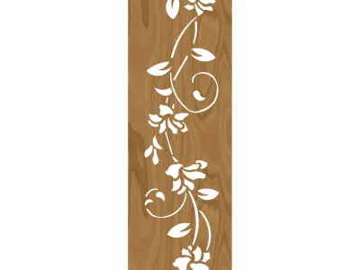 Decorative panel STL 3D model