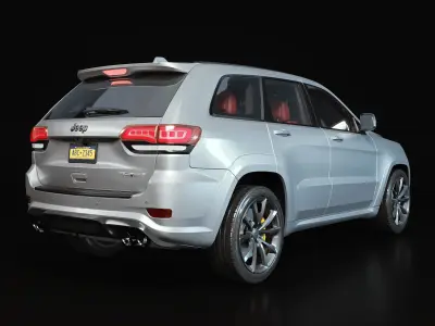 Jeep Grand Cherokee Trackhawk 3D model