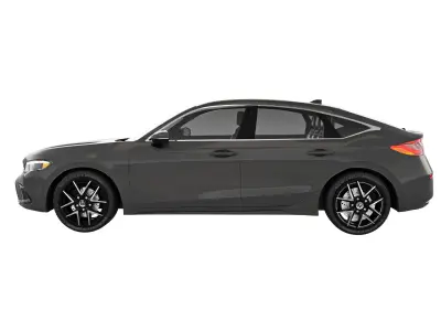 Honda Civic hatchback 2022 3D model