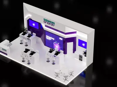 booth 5x10  3D model