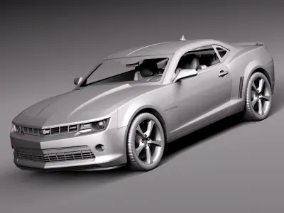 Chevrolet Camaro RS 2014 3D model