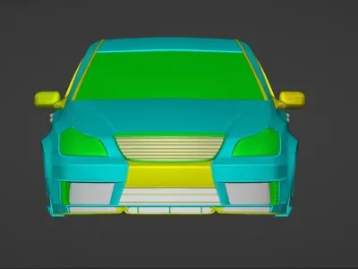 2005 Toyota Crown S180 K Break Body Kit 3D model