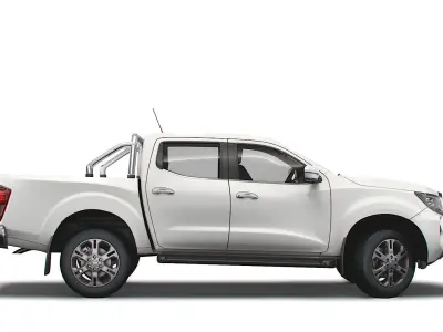 Nissan Navara Tekna DoubleCab 2021 3D model