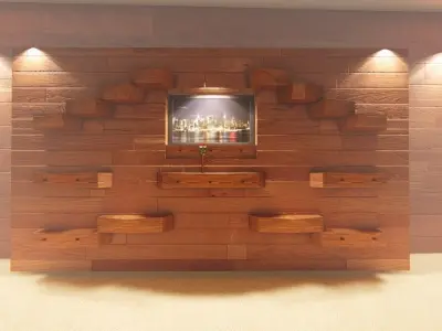 Wall cabinet 3D model