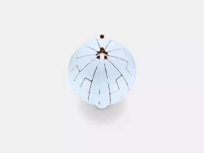IKEA PS 2014 pendant lamp Low-poly 3D model