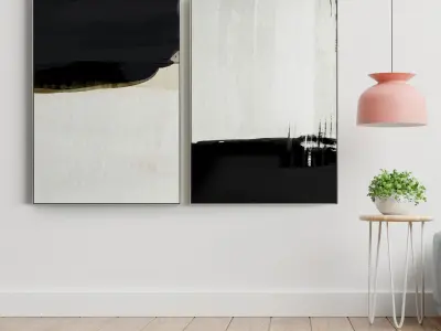 Photo Frame 225 Low-poly 3D model