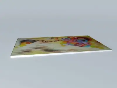 Table - THE END OF THE BEGINNING - Lilian Canever Free 3D model