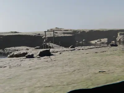 Coastal Scene 3D model