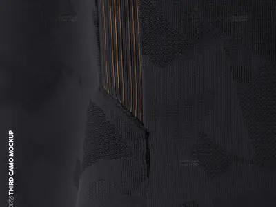 NIKE 2017-18 THIRD AUTHENTIC CAMO MOCKUP for FREE Free 3D model