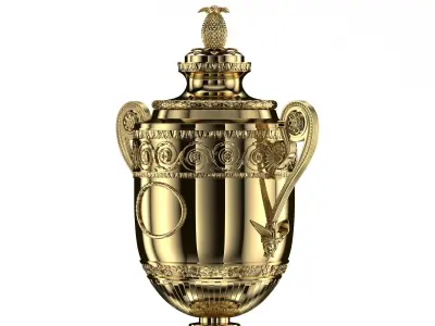 Wimbledon Cup Trophy 3D model