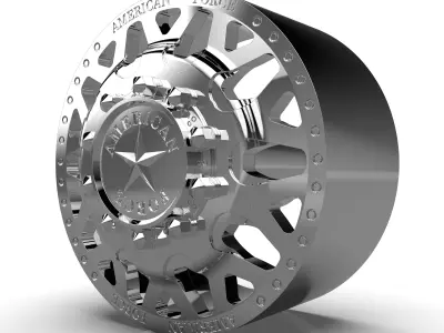 AMERICAN FORCE F91 QUAKE DRW WHEEL 3D print model