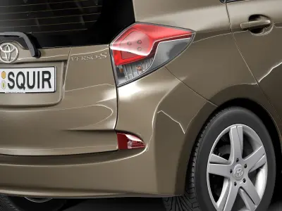 Toyota Verso S 2015 3D model