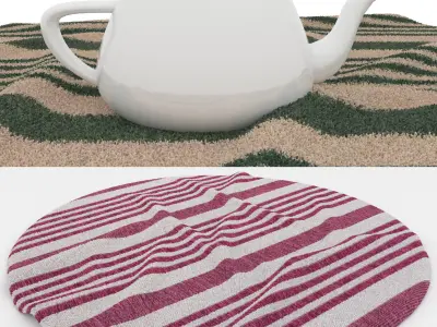 Rugs No 649 Low-poly 3D model