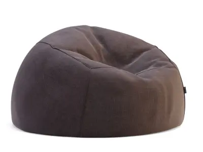 Velvet Bean Bag 3D model