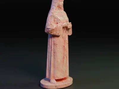 marble statue 3D model