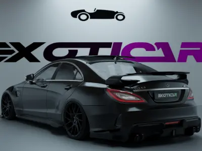 Mercedes CLS63 Modified 3D model