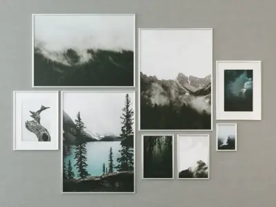 Gallery Wall 26 3D model