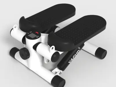 TWIST STEPPER MACHINE  Low-poly 3D model