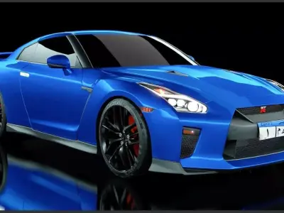 Nissan R35 2017 3D model