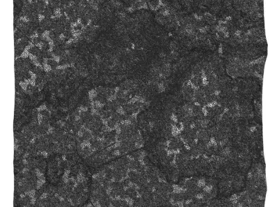 78-RockPanel piece of paper on wall 3D model