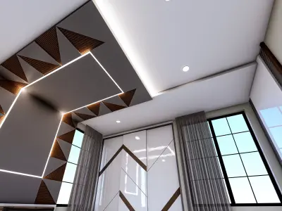 bedroom interior 3D model