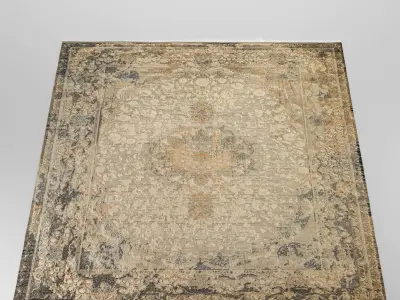 Persian Carpet Collection-vol2-4k texture Low-poly 3D model