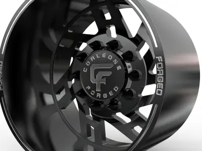 corleone Rear doppio dually wheel  3D print model