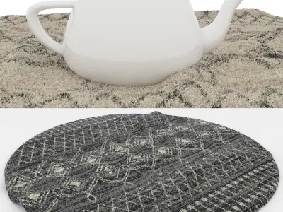 Rugs No 290 Low-poly 3D model