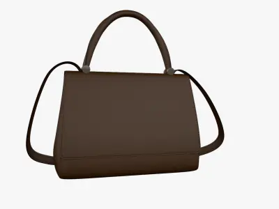 MaxMara Jbag Low-poly 3D model