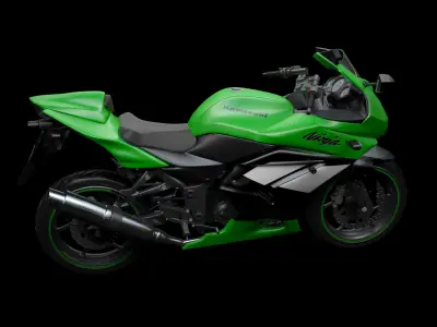 Kawasaki Ninja 250R 3D model
