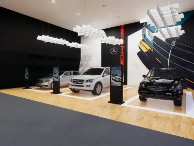 CAR SHOWROOM 3D model